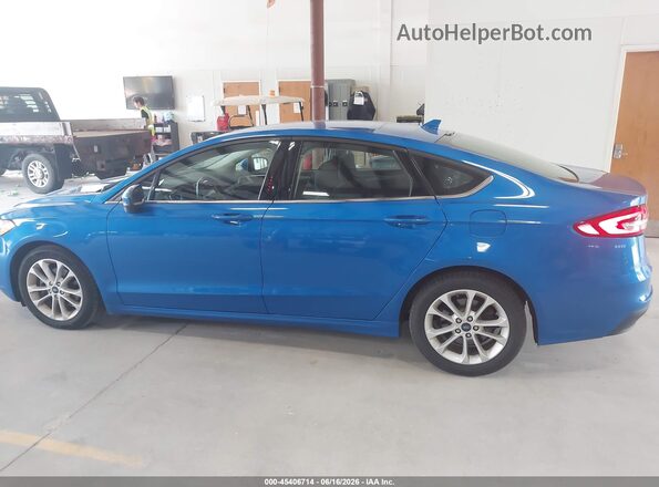 3FA6P0LU0LR201458 2020 FORD FUSION Синий 