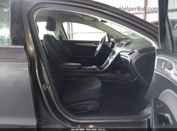 3FA6P0LU0LR225906 2020 FORD FUSION Gray Widok wnętrza z przodu