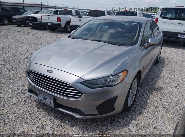 3FA6P0LU0LR229650 2020 FORD FUSION Silver Առջևի ձախ երեք քառորդ տեսարան