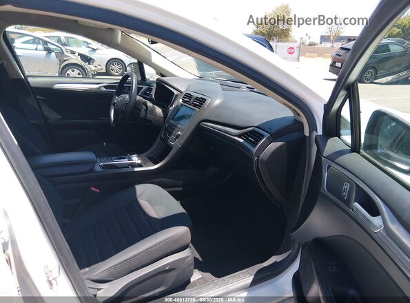 3FA6P0LU0LR231303 2020 FORD FUSION White Vista interior delantera