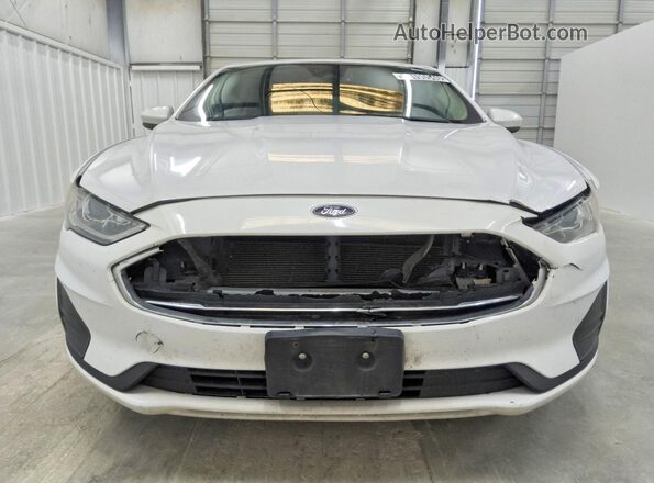 3FA6P0LU0LR240132 2020 FORD FUSION Белый Вид спереди