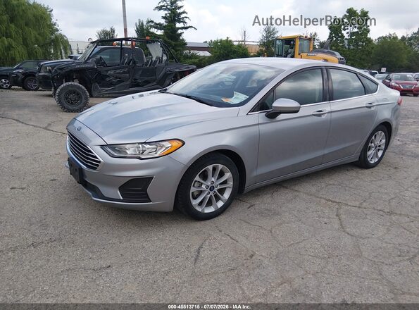 3FA6P0LU0LR244942 2020 FORD FUSION Silver Front left