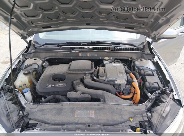 3FA6P0LU0LR244942 2020 FORD FUSION Silver Rear view
