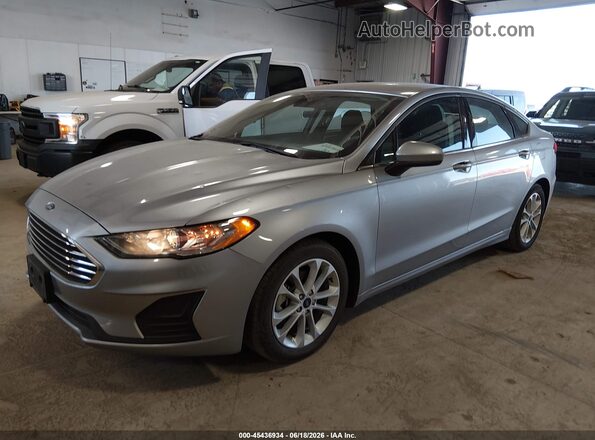 3FA6P0LU0LR263426 2020 FORD FUSION Silver Front left