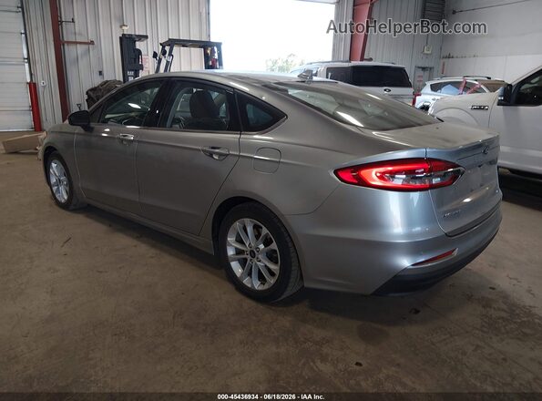 3FA6P0LU0LR263426 2020 FORD FUSION Silver Rear left