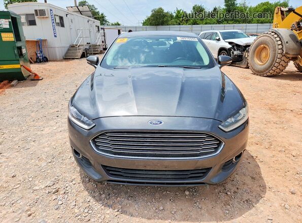 3FA6P0LU1GR195076 2016 FORD FUSION Gray Front view