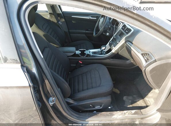 3FA6P0LU1GR403554 2016 FORD FUSION HYBRID Gray Front interior view