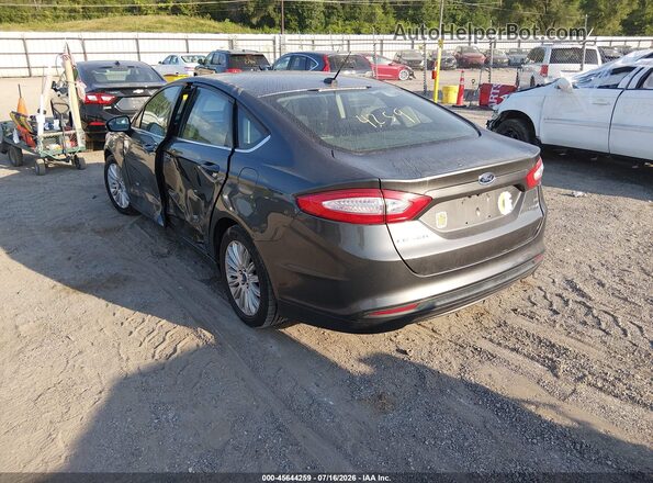 3FA6P0LU1GR403554 2016 FORD FUSION HYBRID Gray Rear left