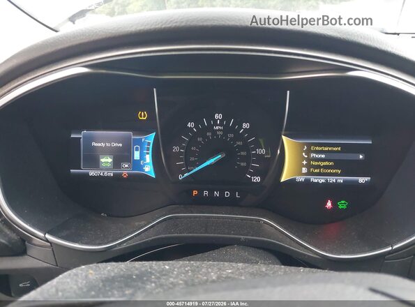 3FA6P0LU1HR157834 2017 FORD FUSION HYBRID Gray Հետևի նստատեղերի տեսք