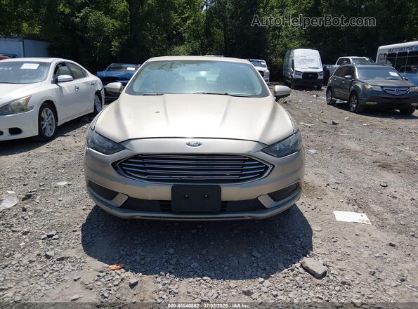 3FA6P0LU1HR295437 2017 FORD FUSION HYBRID Gold ხელსაწყოთა პანელის ხედი