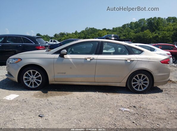 3FA6P0LU1HR295437 2017 FORD FUSION HYBRID Gold სალონის 360-გრადუსიანი ხედი