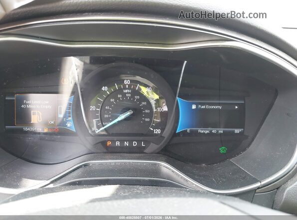 3FA6P0LU1HR296071 2017 FORD FUSION HYBRID Beige Widok tylnych siedzeń