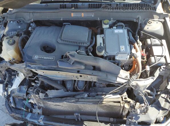 3FA6P0LU1HR366751 2017 FORD FUSION Black Սալոնի հետևի տեսք