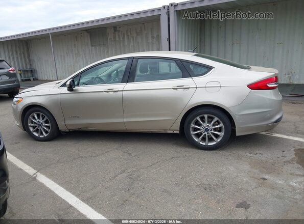3FA6P0LU1HR385722 2017 FORD FUSION HYBRID Gold სალონის 360-გრადუსიანი ხედი
