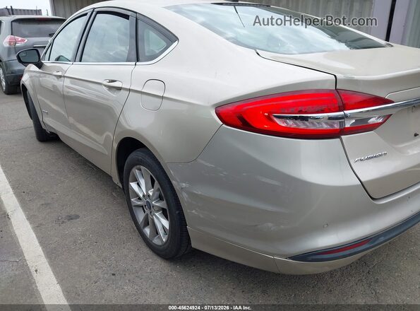 3FA6P0LU1HR385722 2017 FORD FUSION HYBRID Gold წინა ხედი