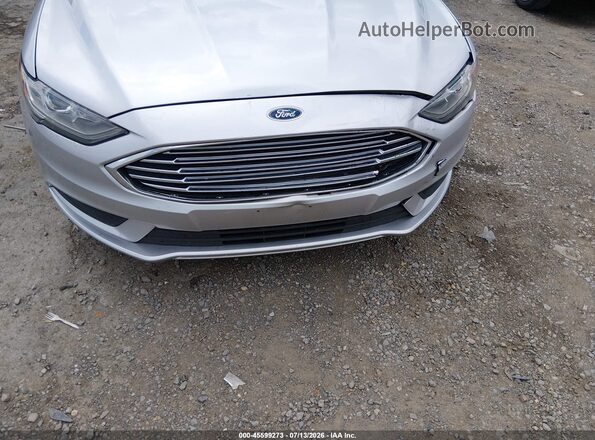 3FA6P0LU1JR169133 2018 FORD FUSION HYBRID Silver Դիմացի տեսք
