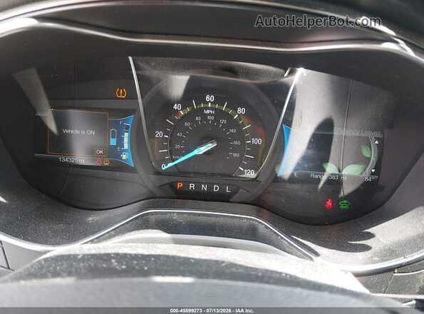 3FA6P0LU1JR169133 2018 FORD FUSION HYBRID Silver Հետևի նստատեղերի տեսք