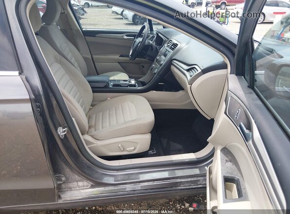 3FA6P0LU1JR173425 2018 FORD FUSION HYBRID Черный Вид салона спереди
