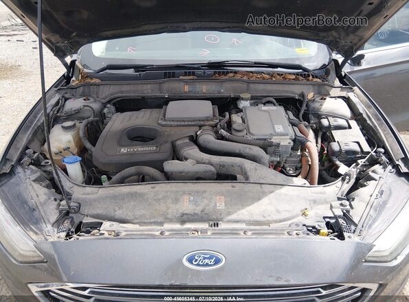 3FA6P0LU1JR173425 2018 FORD FUSION HYBRID Черный Вид сзади