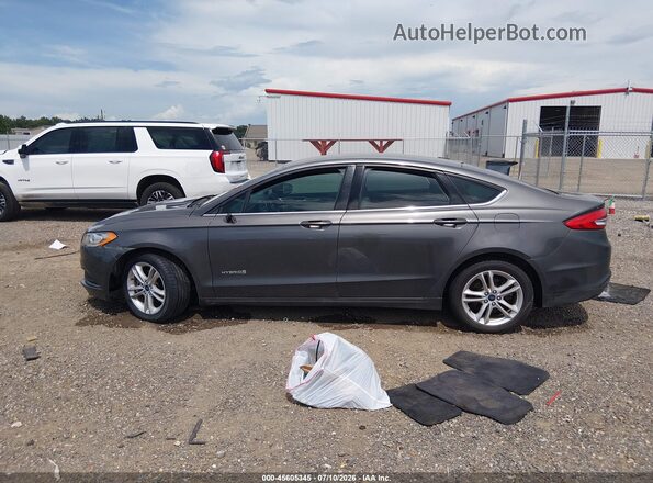 3FA6P0LU1JR173425 2018 FORD FUSION HYBRID Черный 