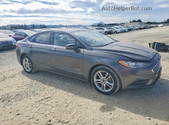 3FA6P0LU1JR277655 2018 FORD FUSION Black Передня права чверть