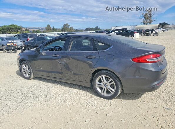 3FA6P0LU1JR277655 2018 FORD FUSION Black Задня ліва чверть
