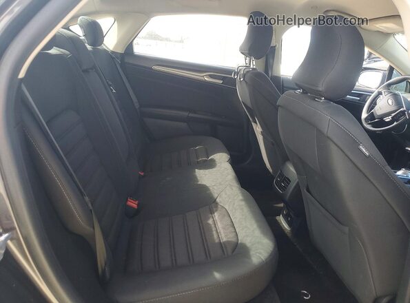 3FA6P0LU1JR277655 2018 FORD FUSION Black Вид задніх сидінь