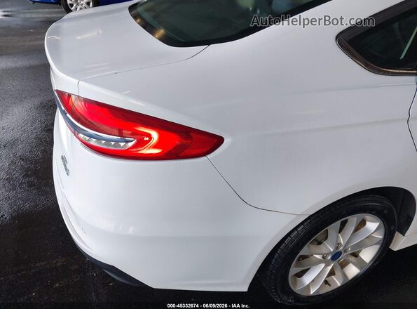 3FA6P0LU1KR115736 2019 FORD FUSION HYBRID White Vista interior de 360 grados