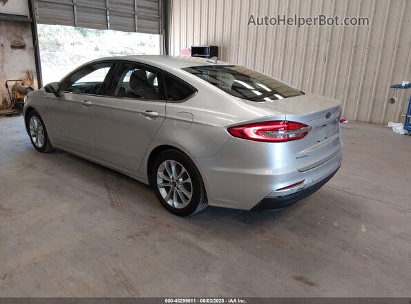 3FA6P0LU1KR149532 2019 FORD FUSION HYBRID Silver უკანა მარცხენა