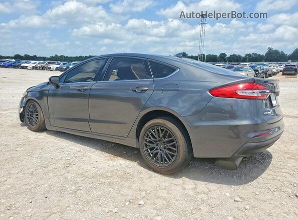 3FA6P0LU1KR205579 2019 FORD FUSION Gray Задня ліва чверть