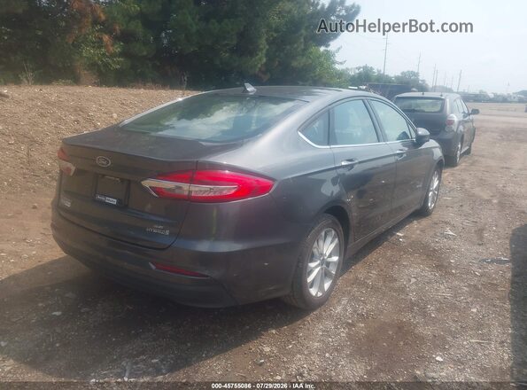 3FA6P0LU1KR274756 2019 FORD FUSION HYBRID Серый Задняя правая четверть