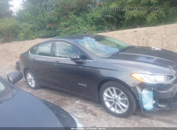 3FA6P0LU1KR274756 2019 FORD FUSION HYBRID Серый Панорамный вид салона 360°
