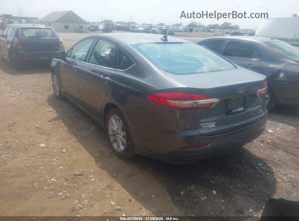 3FA6P0LU1KR274756 2019 FORD FUSION HYBRID Серый Задняя левая четверть
