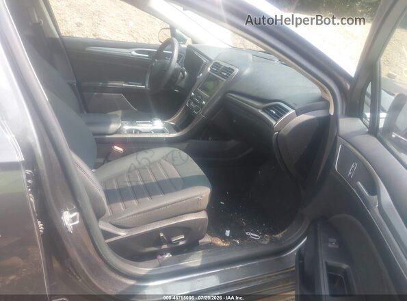 3FA6P0LU1KR274756 2019 FORD FUSION HYBRID Серый Вид салона спереди