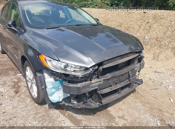 3FA6P0LU1KR274756 2019 FORD FUSION HYBRID Серый Вид спереди