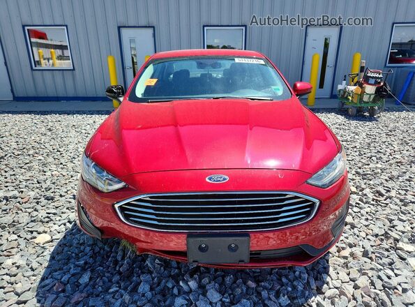 3FA6P0LU1LR123188 2020 FORD FUSION Red წინა ხედი