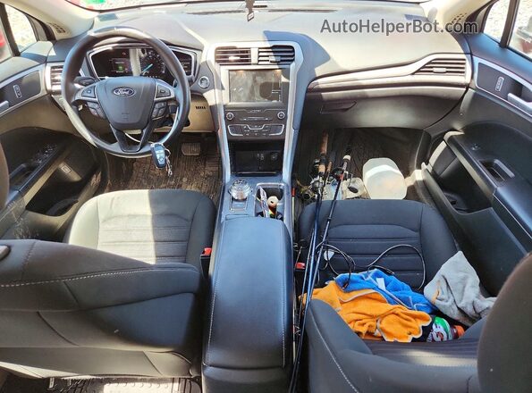3FA6P0LU1LR123188 2020 FORD FUSION Red წინა პანელის ხედი