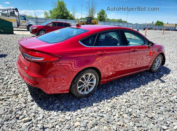 3FA6P0LU1LR123188 2020 FORD FUSION Red უკანა მარჯვენა
