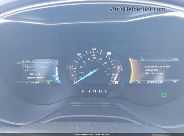 3FA6P0LU1LR225400 2020 FORD FUSION White Vista de los asientos traseros