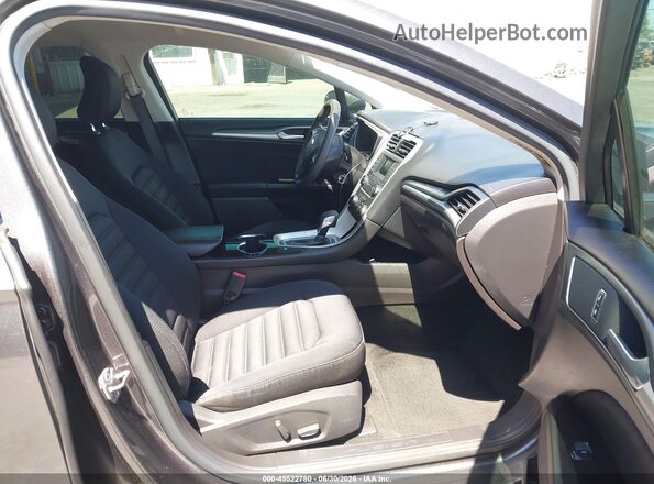 3FA6P0LU2GR157632 2016 FORD FUSION HYBRID Gray Вид салону спереду