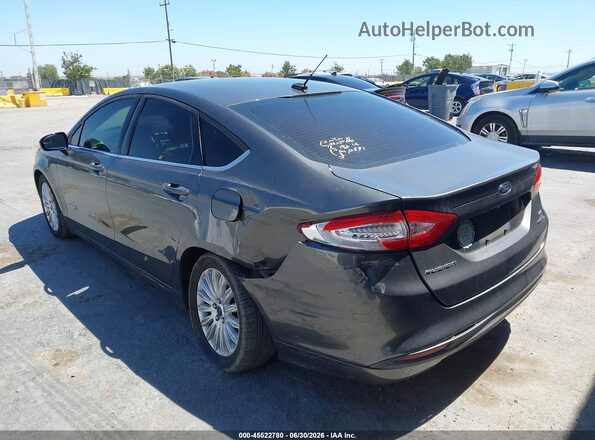 3FA6P0LU2GR157632 2016 FORD FUSION HYBRID Gray Вид спереду