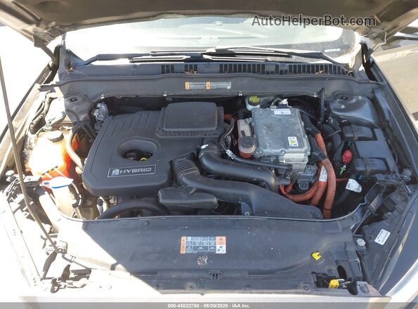 3FA6P0LU2GR157632 2016 FORD FUSION HYBRID Gray Вид ззаду