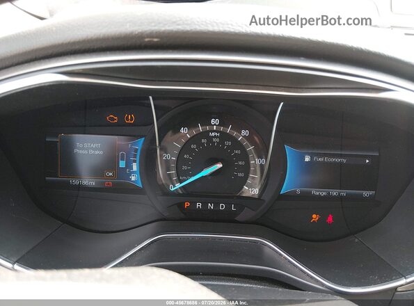 3FA6P0LU2HR326968 2017 FORD FUSION HYBRID Красный Вид задних сидений
