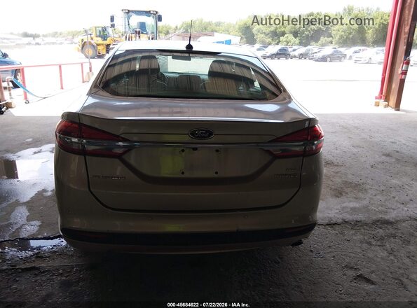 3FA6P0LU2JR140742 2018 FORD FUSION HYBRID Gold 