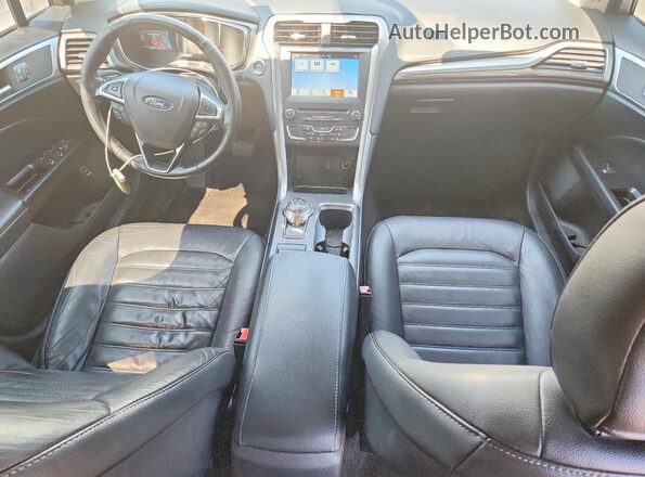 3FA6P0LU2JR163504 2018 FORD FUSION White Dashboard view