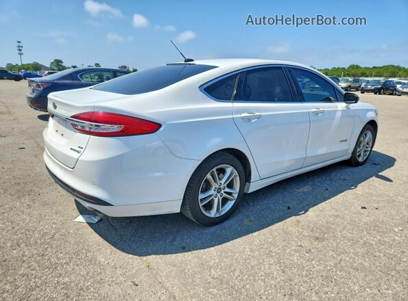 3FA6P0LU2JR163504 2018 FORD FUSION White Rear right