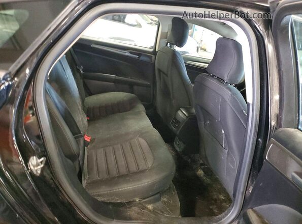 3FA6P0LU2JR194798 2018 FORD FUSION Черный Вид задних сидений