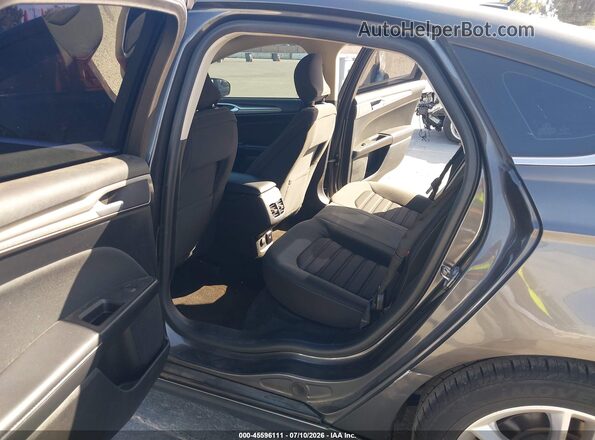 3FA6P0LU2JR196874 2018 FORD FUSION HYBRID Gray Widok naklejki z numerem VIN