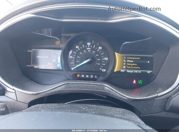 3FA6P0LU2JR196874 2018 FORD FUSION HYBRID Gray Widok tylnych siedzeń