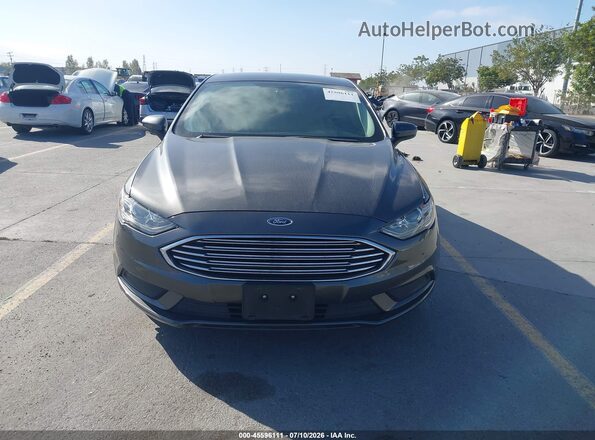 3FA6P0LU2JR196874 2018 FORD FUSION HYBRID Gray Widok zestawu wskaźników